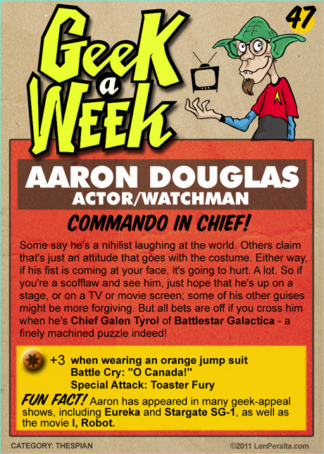 Geek A Week Challenge #47: Aaron Douglas back