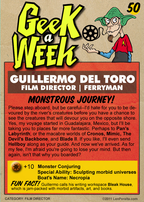Geek A Week Challenge #50: Guillermo Del Toro back