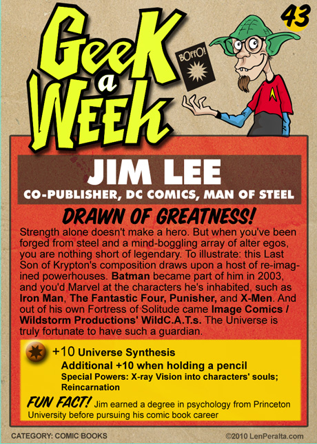 Geek A Week Challenge #43: Jim Lee back