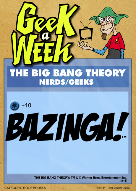 Geek A Week 2.0: The Big Bang Theory back