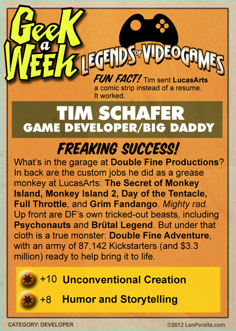 Legends of VideoGames: Tim Schafer back