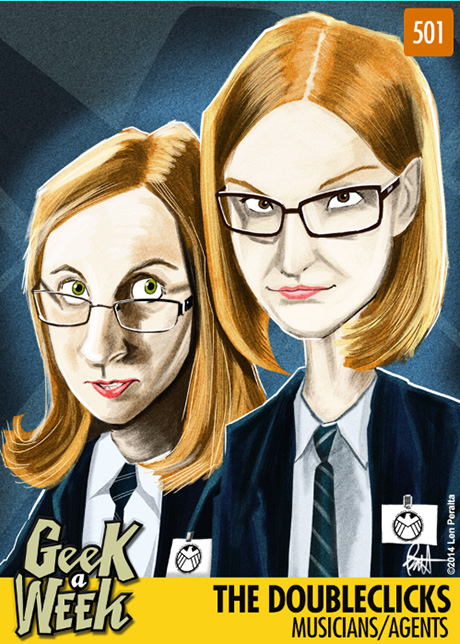 Geek A Week: Year Five Two: The DoubleClicks front