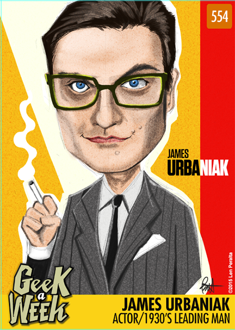 Geek A Week: Year Five Two: James Urbaniak front